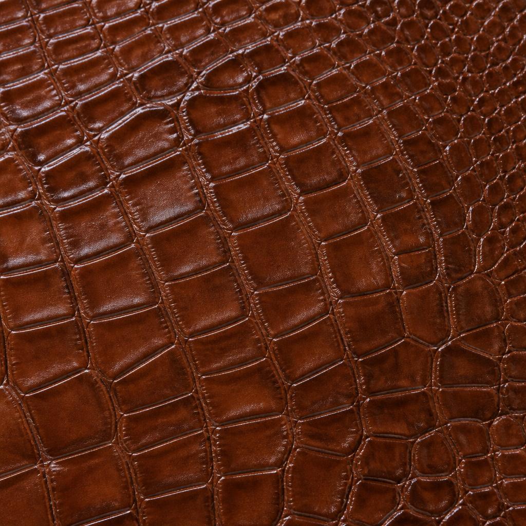 Embossed leather sample